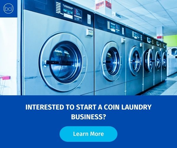 set up self service laundry business ads